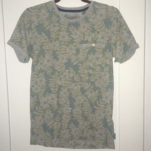 Ted Baker London Grey Floral T-shirt